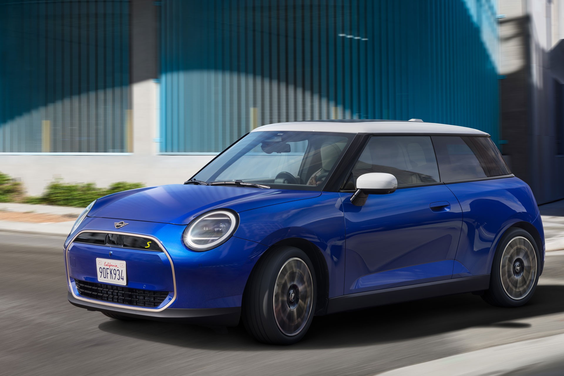 MINI Cooper SE – körupplevelse – aerodynamik
